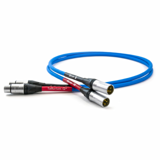 Tellurium Q Blue II XLR 1.5m (Vysokokvalitný XLR kábel, dĺžka 1.5m)