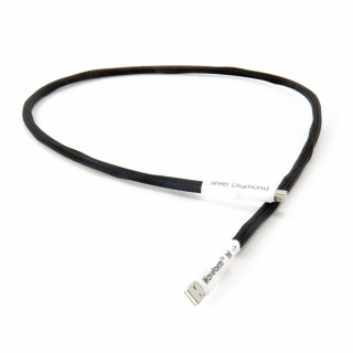 Tellurium Q SILVER DIAMOND WAVEFORM HF USB CABLE 1.5m (Vysokokvalitný USB kábel, 1.5m)