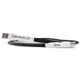 Tellurium Q Silver USB  1.5m (Vysokokvalitný USB kábel, 1.5m)