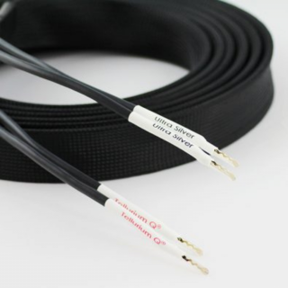 Tellurium Q ULTRA SILVER SPEAKER 2.5m (Vysokokvalitný reproduktorový kábel, dĺžka 2.5m)