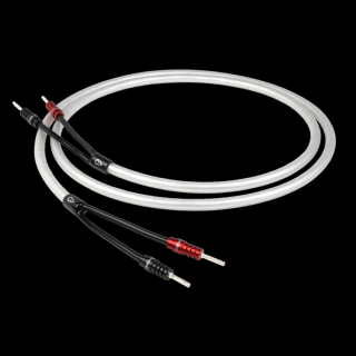 the CHORD company ClearwayX  2m /OHMIC banánik (OFC reprokábel s XLPE izoláciou a tienením ukončenie OHMIC Banánik.)