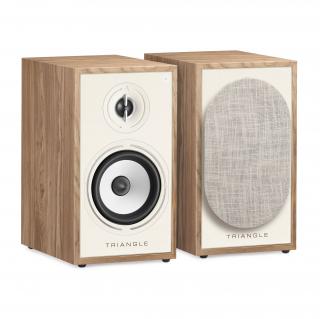 Triangle Borea BR02 BT svetlý dub (Aktívne regálové reproduktory s výkonom 2 x 50 W RMS, bluetooth aptX, gramofónový predzosilňovač (cena za pár))