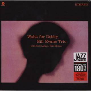 WAXTIME BILL EVANS TRIO - WALTZ FOR DEBBY (180gr. 1-LP Holland Jazz High Quality ONE PRESSING / DMM)