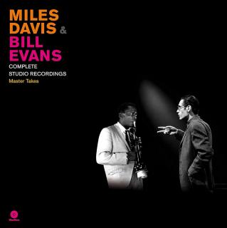 WAXTIME MILES DAVIS &amp;amp; BILL EVANS - COMPLETE STUDIO RECORDINGS MASTER TAKES (Recordings-Master Takes/180gr./Deluxe Inner Sleeves 2-LP Holland Jazz High Quality, Limited Edition, Gatefold Sleeve)