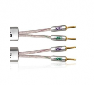 XLO Reference 3-5.2  1,83 m (Splietaný točený stereo kábel pre reprosústavy (sada). Symetrická XLO Integrated Field™ technológia vinutia)
