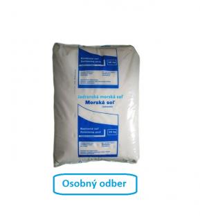 Soľ  morská 25kg (Jadranská len osobný odber)