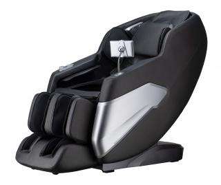 Masážne kreslo Damico Altro 3D black (AKCIA! Dostupné cca 25.05.2025 Skutočné 3D kreslo so skenom tvaru postavy, 24 automatických programov, 6 druhov techniky masáže, dotykové ovládanie v SK jazyku, plynulé regulovanie 3D sily masáže, reflexná masáž chodi