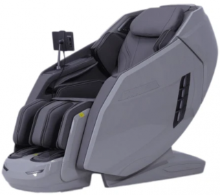Masážne kreslo Damico Cosmo Dualcore 4D+ grey (Dokonalé a presné 4D + 2D dualcore masážne hlavice, precízny sken postavy, 3D masáž nôh a strečing, 20 prepracovaných auto programov, dotykové ovládanie, diagnostika zdravotného stavu generuje program na mier