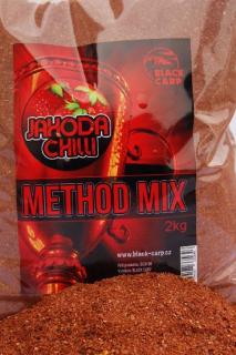 Black Carp METHOD MIX JAHODA - CHILLI 2KG (Black Carp METHOD MIX JAHODA - CHILLI 2KG)