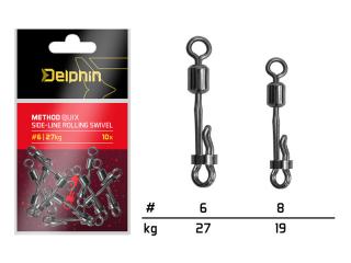 Delphin Rýchloobratlík s poistkou Delphin Method QuiX / 10 ks (Delphin Rýchloobratlík s poistkou Delphin Method QuiX / 10 ks)