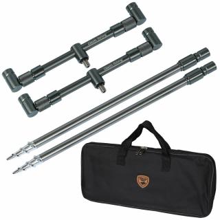 Giants fishing Sada hrazd Gaube Buzzer Bar Set 2 Rods Silver (Giants fishing Sada hrazd Gaube Buzzer Bar Set 2 Rods Silver)