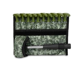 Sada kolíkov s kladivom Delphin FIXT C2G / 10ks 20cm (Sada kolíkov s kladivom Delphin FIXT C2G / 10ks 20cm)