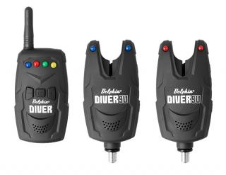 Sada signalizátorov Delphin DIVER 9V 2+1 (Sada signalizátorov Delphin DIVER 9V 2+1)