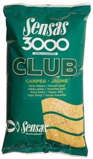 Sensas Krmivo 3000 Club Carpes Jaune (kapor žltý) 1kg (Sensas Krmivo 3000 Club Carpes Jaune (kapor žltý) 1kg)