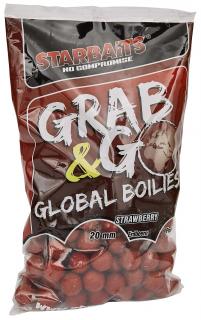 Starbaits Boilies Global Strawberry Jam 2,5kg  (Starbaits Boilies Global Strawberry Jam 2,5kg )