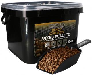 Starbaits Pro Spicy Chicken Pelety Mixed 2kg (Starbaits Pro Spicy Chicken Pelety Mixed 2kg)