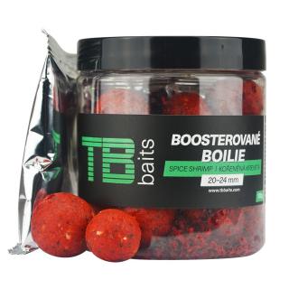 TB Baits Boosterované Boilie Spice Shrimp 120 g 20-24 mm (TB Baits Boosterované Boilie Spice Shrimp 120 g 20-24 mm)