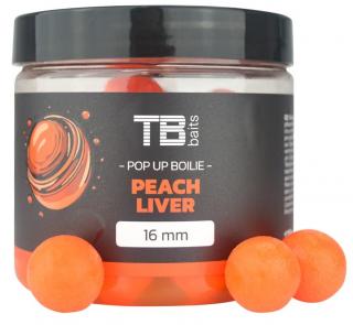 TB Baits Plávajúce Boilie Pop-Up Orange Peach Liver + NHDC 65 g 16 mm (TB Baits Plávajúce Boilie Pop-Up Orange Peach Liver + NHDC 65 g 16 mm)