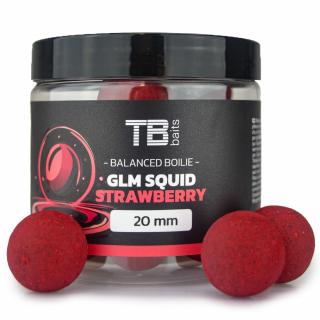 TB Baits Vyvážené Boilie Balanced + Atraktor GLM Squid Strawberry 100 g (TB Baits Vyvážené Boilie Balanced + Atraktor GLM Squid Strawberry 100 g)