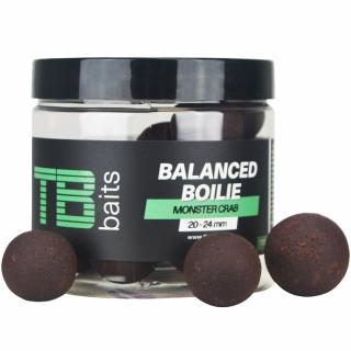 TB Baits Vyvážené Boilie Balanced + Atraktor Monster Crab 100 g 20-24 mm (TB Baits Vyvážené Boilie Balanced + Atraktor Monster Crab 100 g 20-24 mm)
