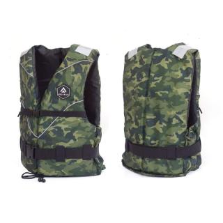 vesta plávacia Aquarius CAMO MILITARY (vesta plávacia Aquarius CAMO MILITARY)
