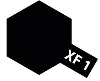 Akrylová farba XF-1 Black Tamiya 81701