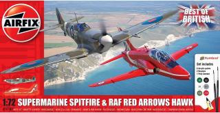 Best of British Spitfire and Hawk airfix 50187