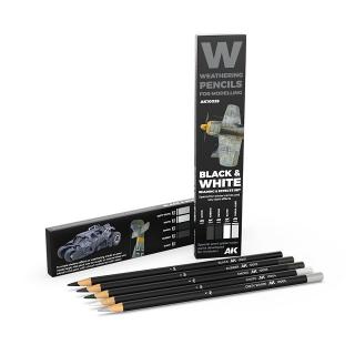 BLACK &amp; WHITE: Shading &amp; effects set AK10039