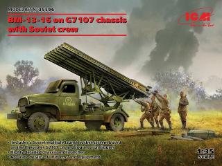 BM-13-16 on G7107 Chassis w/ Soviet Crew ICM35596