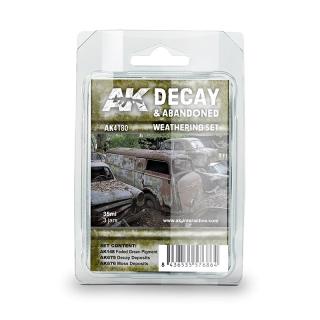 Decay &amp; Abandoned Weathering Set AK4180