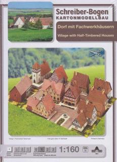 Dorf mit Fachwerkhäusern (Dedina)