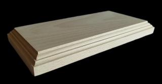 Drevený podstavec buk  24 x 11,5 cm
