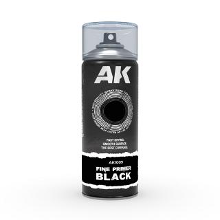 Fine Primer Black Spray 400ml AK1009