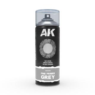 Fine Primer Grey Spray 400ml AK1010