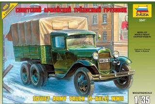 GAZ-AAA Soviet Truck (3-axle) zvezda 3547