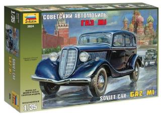 GAZ M1 Soviet Car zvezda 3634