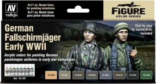 German Fallschirmjager Early WWII Set vallejo 70185