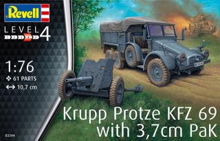 Krupp Protze KFZ 69 with 3,7cm Pak revell 03344