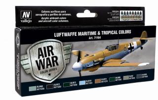 Luftwaffe Maritime and Tropical Colors (Vallejo Model Air Set)