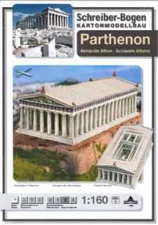 Parthenon von Athen Schreiber Bogen 789