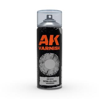 Semi Gloss Varnish Spray 400ml AK1014