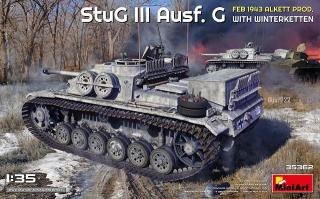 StuG III Ausf. G Feb 1943 Alkett Prod. with Winterketten miniart35362