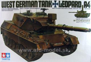 West German Tank Leopard A4