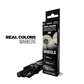 Wheels - Real Colors Markers Set RCM102