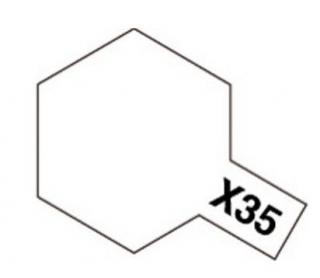 X-35 Semi Gloss Clear tamiya 81535 - polomatný lak