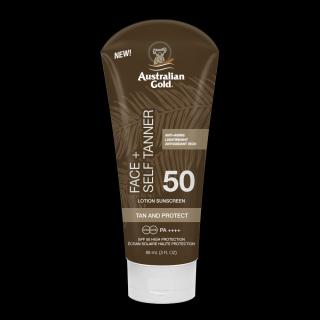 Australian Gold - LSF 50 Face + Self Tanner (88ml)