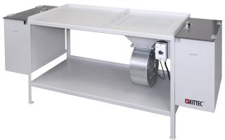 Kaliaci stôl HS-B veľký vrátane ventilátora (a  a vrátane olejovej a vodnej nádrže)