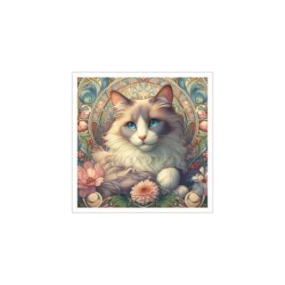 Mačka-A.Mucha-2002-20x20cm-133g (Panel)