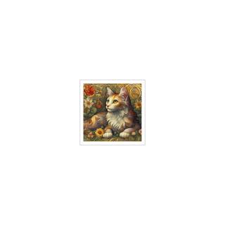Mačka-A.Mucha-2003-12x12cm-172g (Panel)