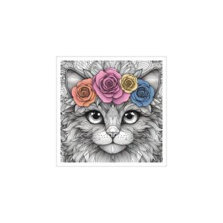 Mačka-Frida-9001-20x20cm-133g (Panel)